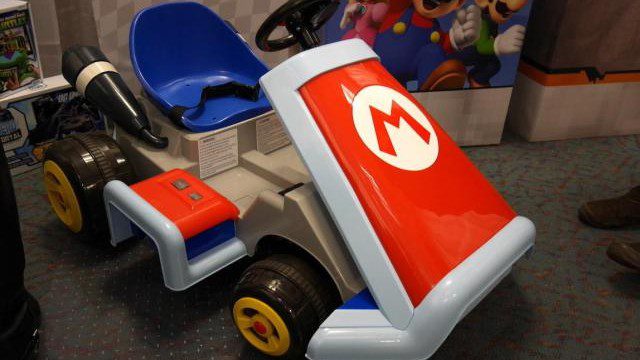 The Super Mario Kart Ride-On Kart is Coming Soon