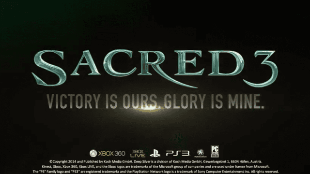 Sacred 3: The Fight For Glory Begins