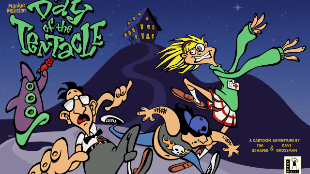 Tim Schafer Plays “Day of the Tentacle”