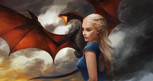 Breathtaking Daenerys Targaryen Fan Art