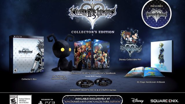 Kingdom Hearts HD 2.5 Remix Collector’s Edition Announced