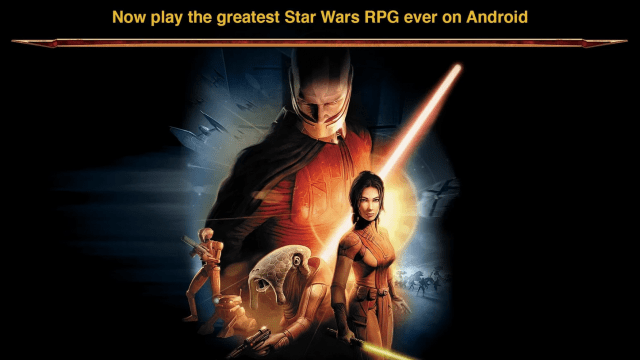 Star Wars: Knights of the Old Republic Comes To Android Devices
