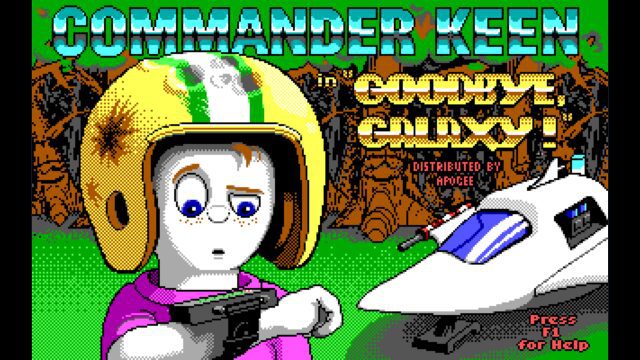 Growing Up Dos: Commander Keen in Goodbye, Galaxy!