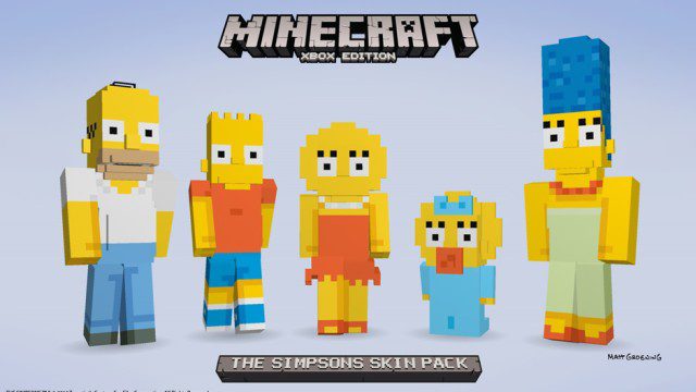 THE SIMPSONS Coming Soon to Minecraft on Xbox