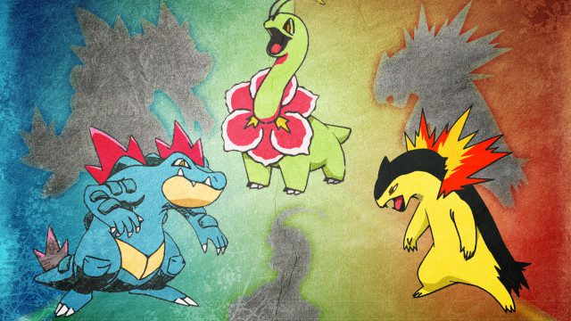 Pokémon Bank subscribers to receive a triple gift of Meganium, Typhlosion, and Feraligatr