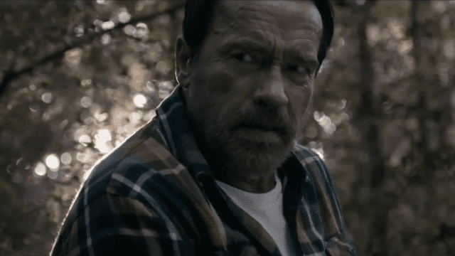 Arnold Schwarzenegger stars in the zombie drama Maggie