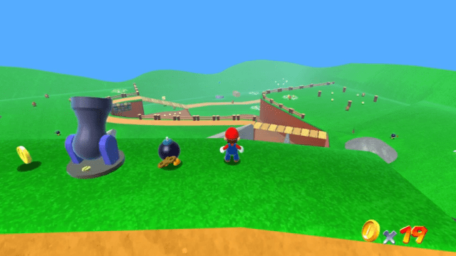 Super Mario 64 HD in your Bowser, err… Browser