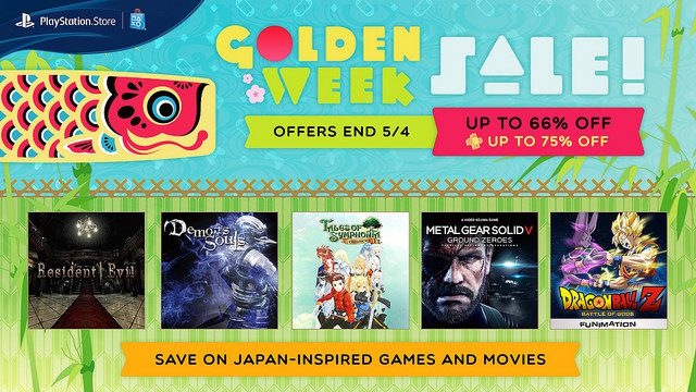 PSN has massive Golden Week Sale on 120+ games & movies