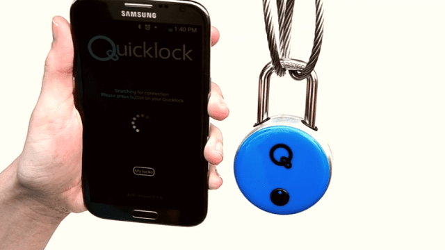 SafeTech lowers price for their Bluetooth Quicklock Padlock