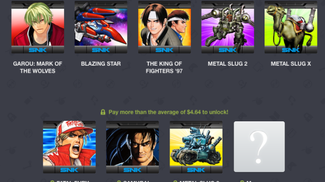Android Humble Bundle features classic NeoGeo titles
