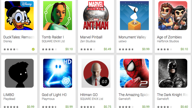 Google Play throws massive game sale