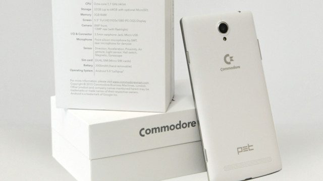 Commodore is back as a smartphone