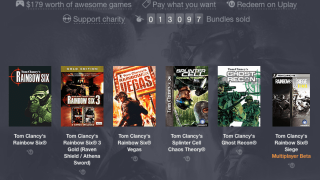 Tom Clancy Humble Bundle offers up Rainbow Six Siege Multiplayer Beta