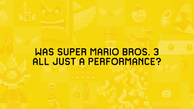 Mr Miyamoto revels the secrets of the Super Mario franchise