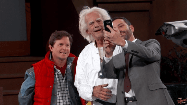 Marty McFly & Doc Brown Visit Jimmy Kimmel To Let Us Know 2015 Kinda Sucks