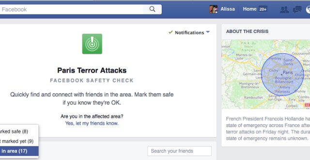 Facebook ‘Safety Check’ Lets You Check On Loved Ones During Crisis
