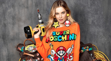 Nintendo Announces Fashion Collaboration with Moschino for “Super Moschino” collection