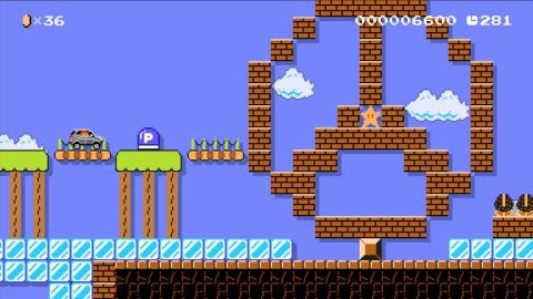 Super Mario Maker Gets Free Content Created by Mercedes-Benz