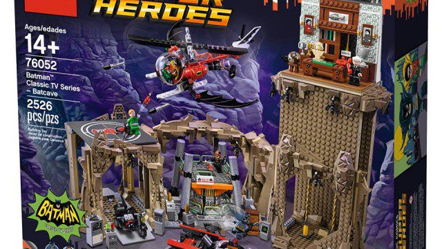 LEGO Announces DC Comics Batman Classic TV Series – Batcave Playset