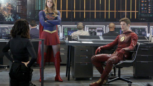 CBS Drops Tons of Supergirl/ The Flash Crossover Photos