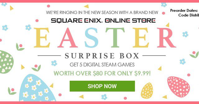 Square Enix Easter Surprise Box