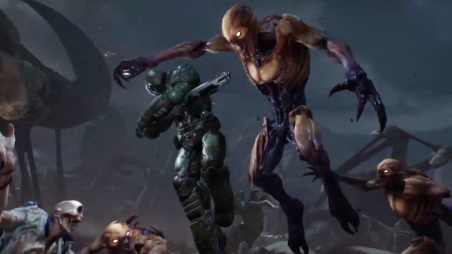 The DOOM single-player trailer is here