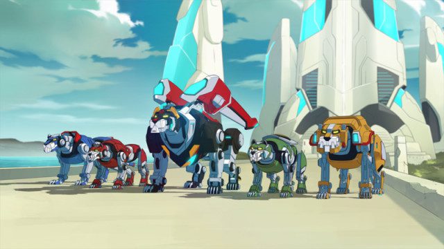 Catch the first trailer for Voltron Legendary Defender on Netflix