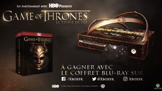Xbox & Warner France giving away rare Game of Thrones Xbox One