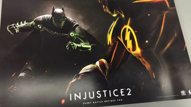 Gamestop Injustice 2 promo poster leaked