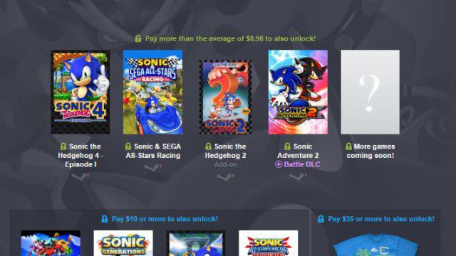 Sonic and Humble Bundle celebrate 25 years of the blue blur in latest bundle