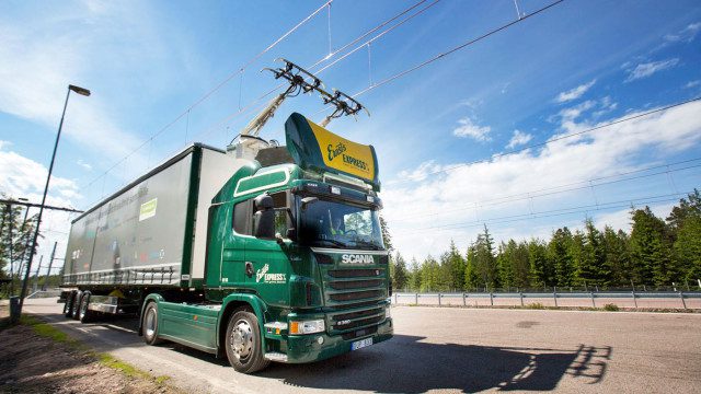 Sweden tests first “electric highway”