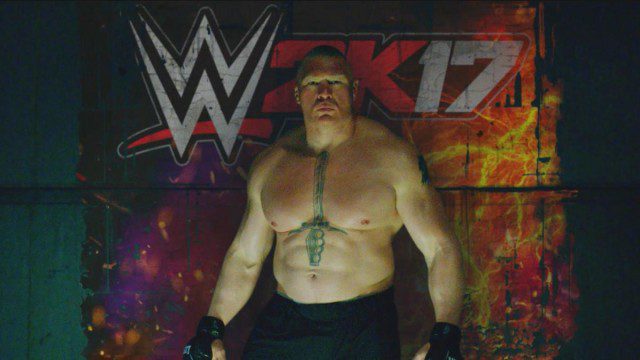 “Welcome to Suplex City” – 2K Announces Brock Lesnar as WWE 2K17 Cover Superstar