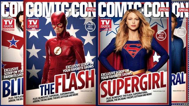 “The Flash,” “Supergirl,” Supernatural & more series grace TV GUIDE’S SDCC Issues