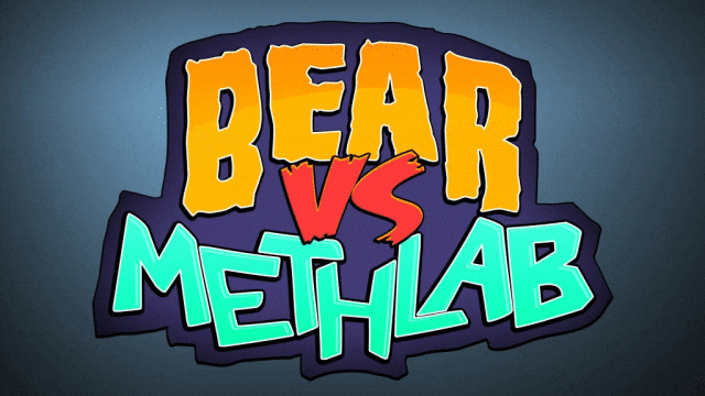 Bear vs Methlab party PC game is coming