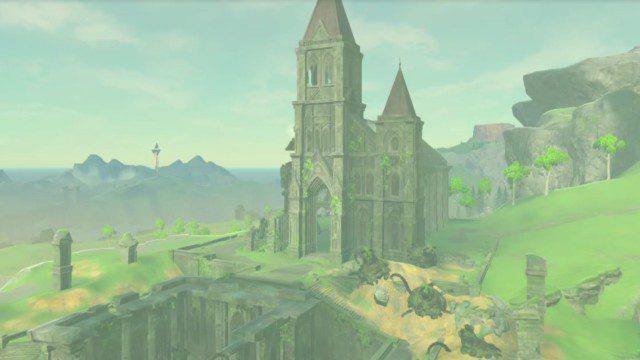 Nintendo gives look at dilapidated Temple of Time from Zelda: Breath of the Wild