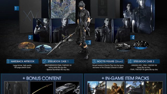 $270 Final Fantasy 15 Ultimate Collector’s Edition Doesn’t Include Season Pass Because Fuck You, That’s Why
