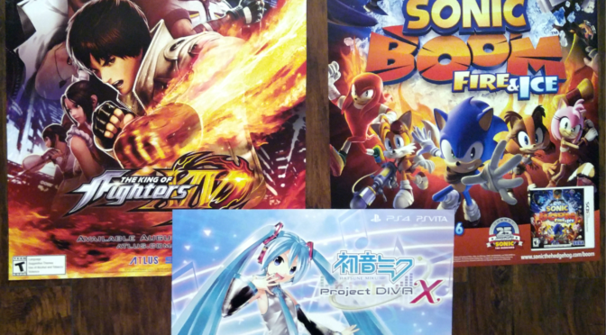 Sega & SNK Games 3 Poster Set Giveaway!