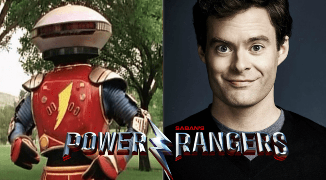 Aye-Yi-Yi! Bill Hader Has Been Cast As Alpha 5 in Power Rangers Movie