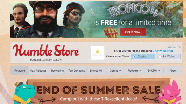 Tropico 4 is free to kick off the Humble Store’s Summer Sale
