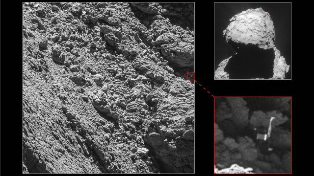 Rosetta probe finds the lost Philae Comet Lander