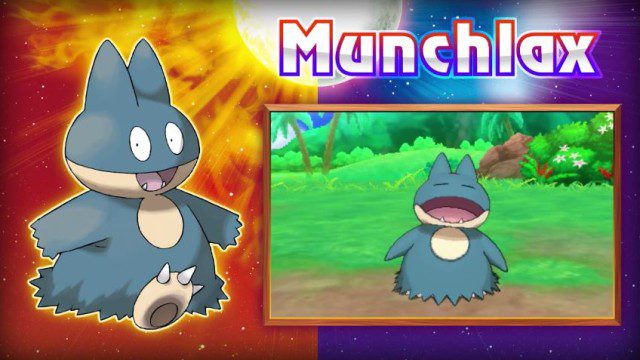 Early purchasers of Pokémon Sun and Moon will get exclusive Munchlax