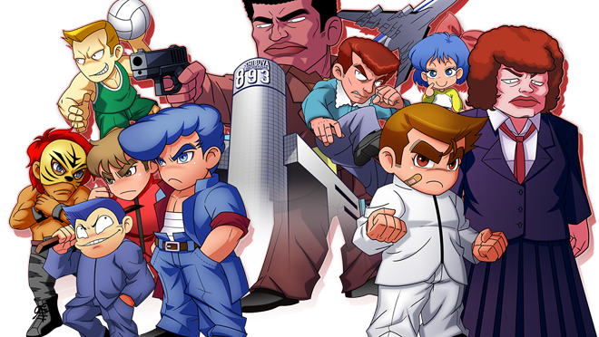 River City: Tokyo Rumble Hits The 3DS Today