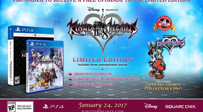 Kingdom Hearts HD 2.8 Final Chapter Prologue Limited Edition now up for pre-order