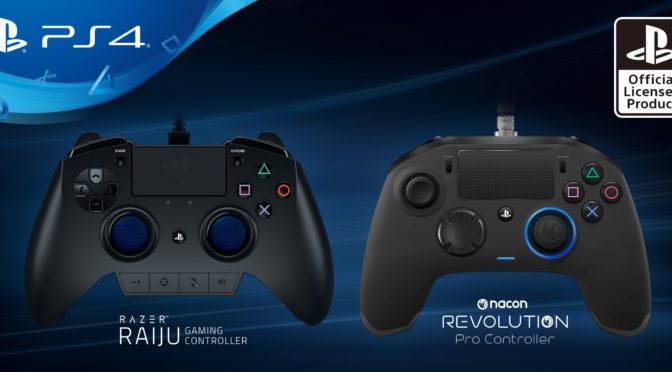 The PS4 is getting two licensed pro controllers