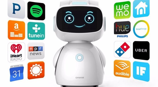 Omate Announces ‘Yumi’ the World’s First Family Robot Powered by Android with Amazon Alexa