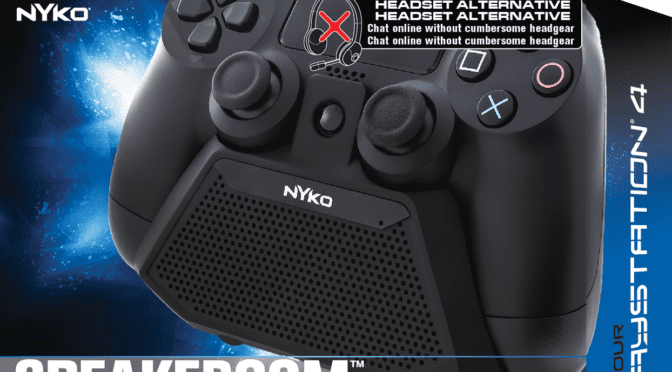 Nyko’s SpeakerCom is a speaker and microphone attachment for controllers