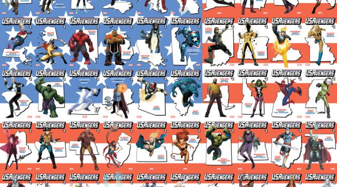 Marvel reveals all U.S.Avengers #1 state variants