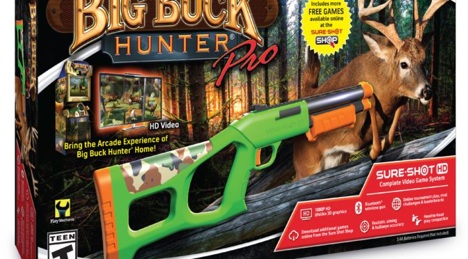 Big Buck Hunter Pro comes home with the Sure Shot HD console