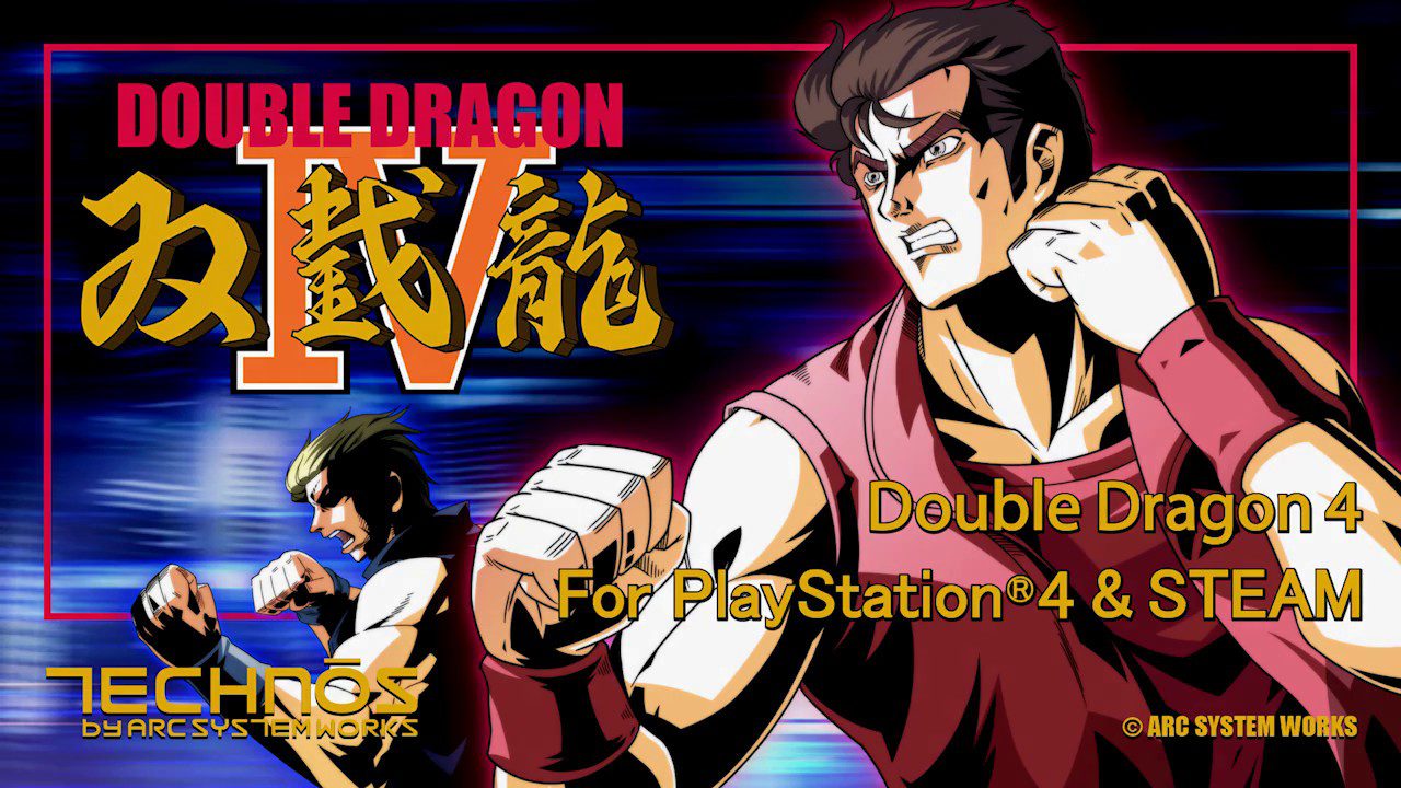 Double Dragon IV takes you back to the past today on PS4 and PC