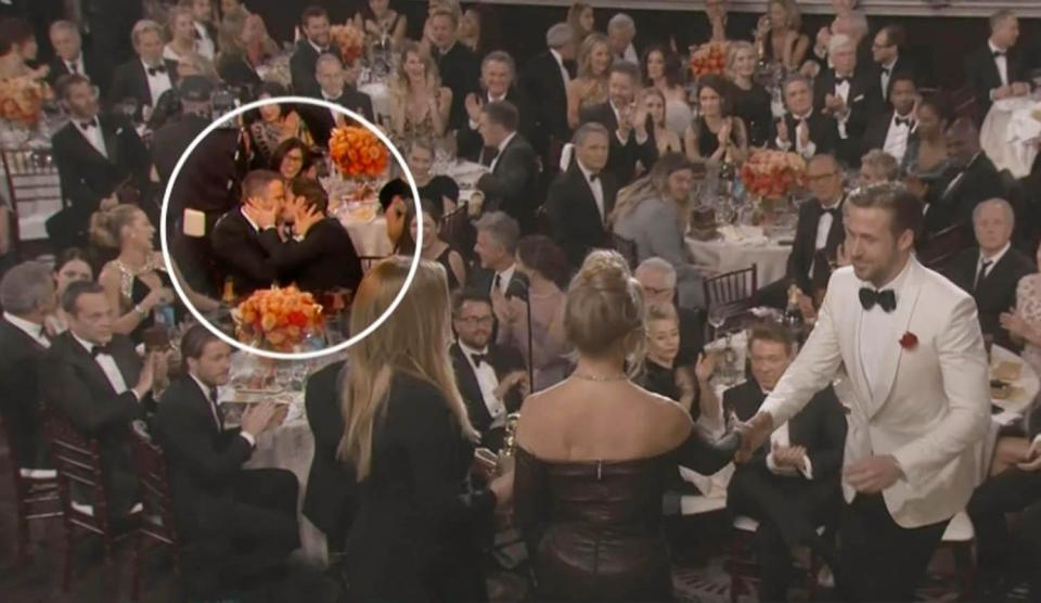 Spider-Pool became a reality at the Golden Globes